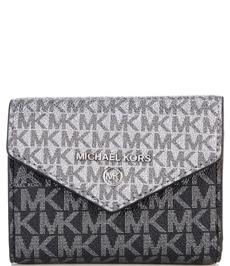 michael kors jet set colorblock wallet|michael kors wallet double zip.